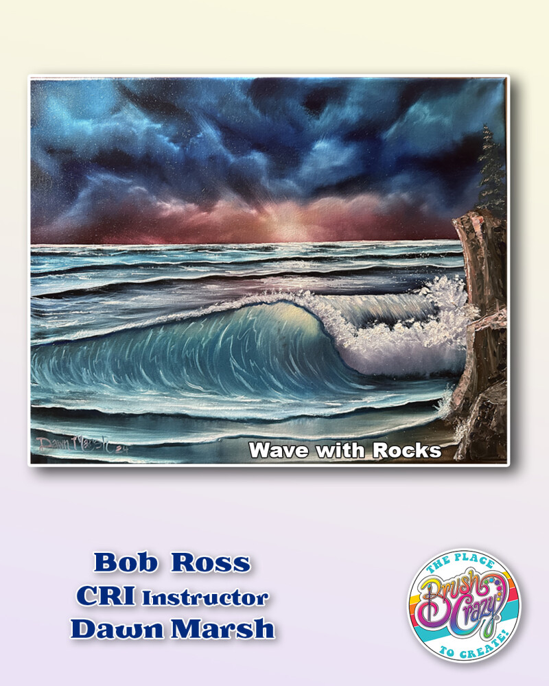 Paint Like Bob Ross with CRI Dawn Marsh