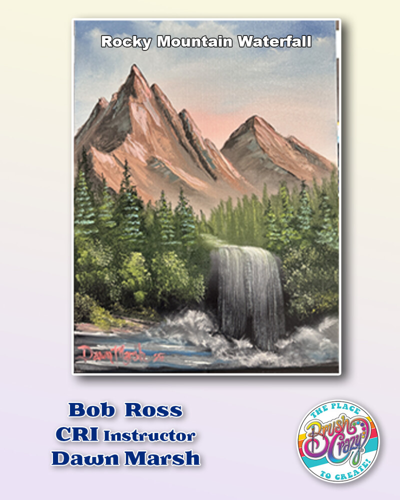 Paint Like Bob Ross with CRI Dawn Marsh
