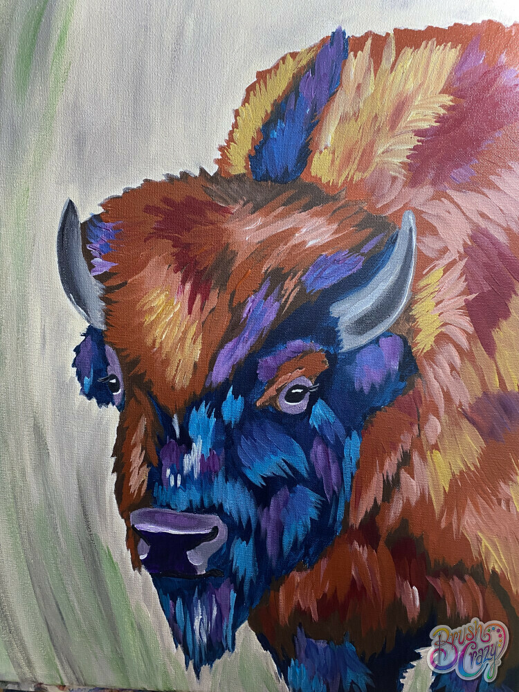 Colorful Bison