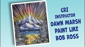 Oil Class Sunburst Mountain Lake
