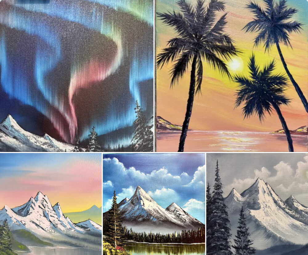 Paint with Dawn like Bob Ross w/ Oils!