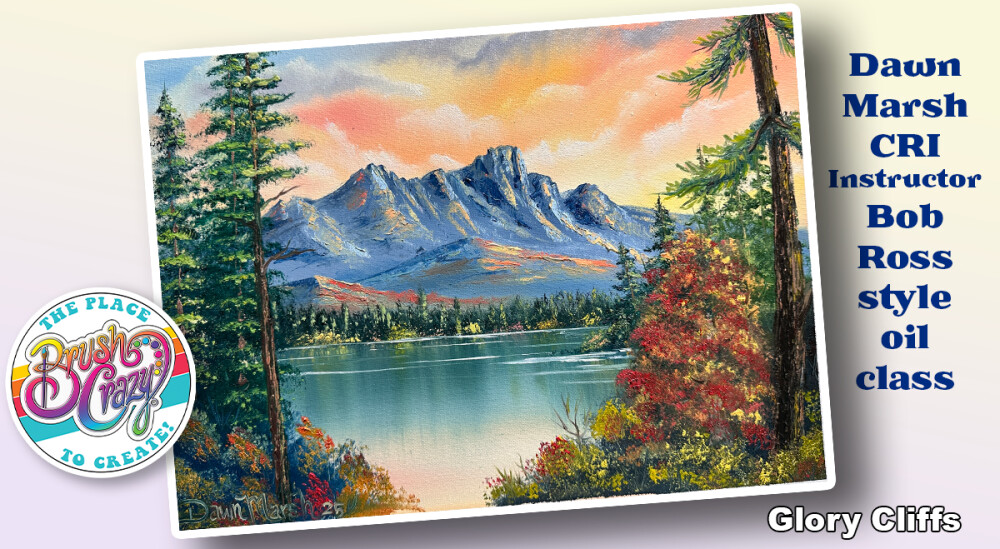 Paint with Dawn like Bob Ross w/ Oils!
