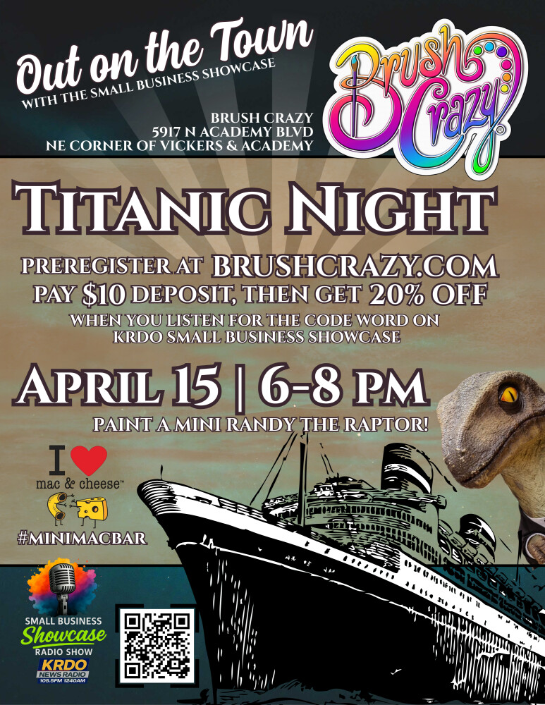 Out On the Town: Small Business Showcase with Brush Crazy