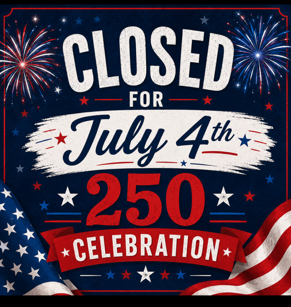 Closed 4th July