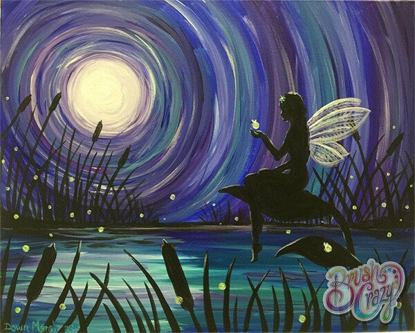 Fairy with Fireflies