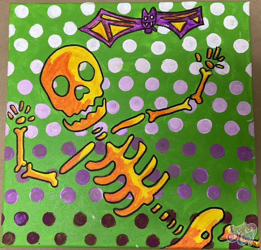 Pop Art Skeleton