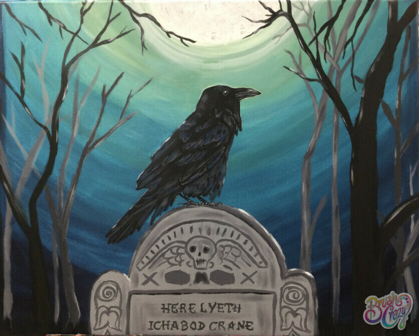 Crow in the Cemetary