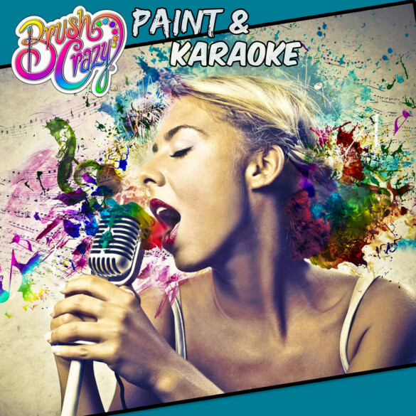 New Year's Eve Paint and Karaoke Art events Brush Crazy Columbus, OH