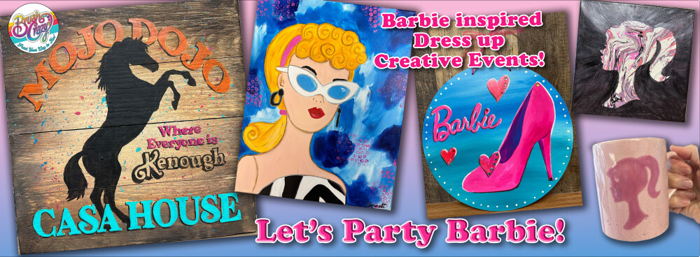 Barbie Inspired Dress up and Create