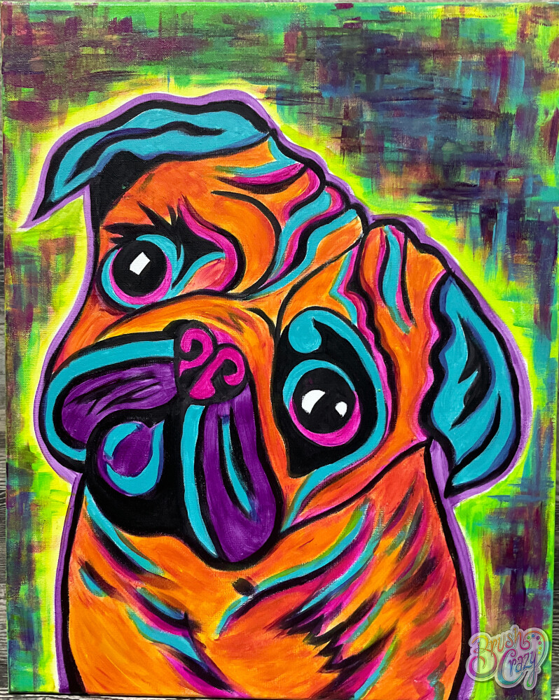 Pug Pop Art