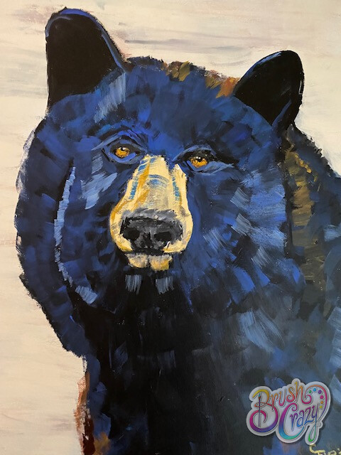 Black Blue Bear