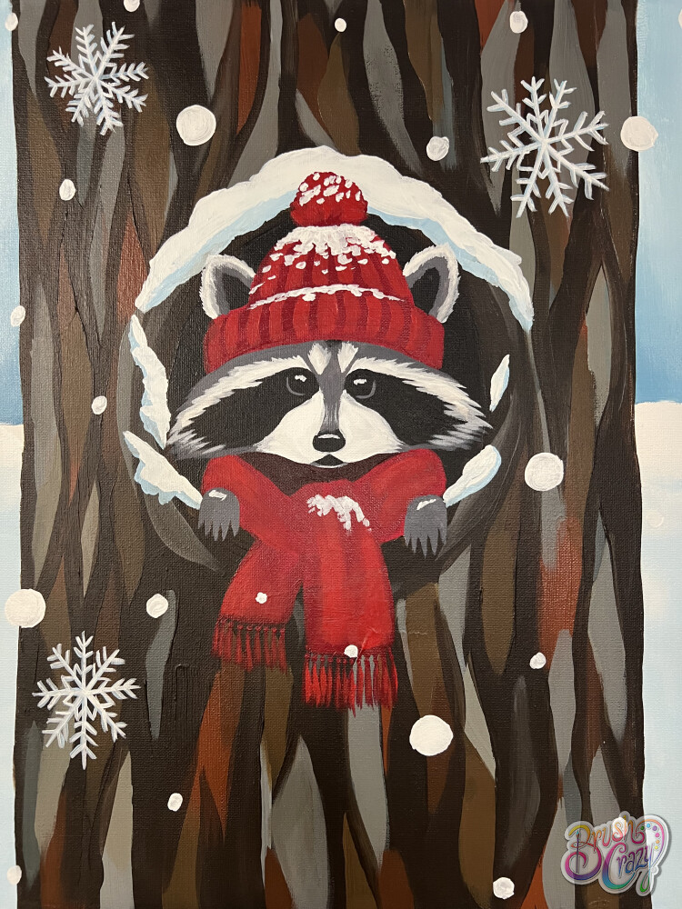 #1349 - Cozy Raccoon