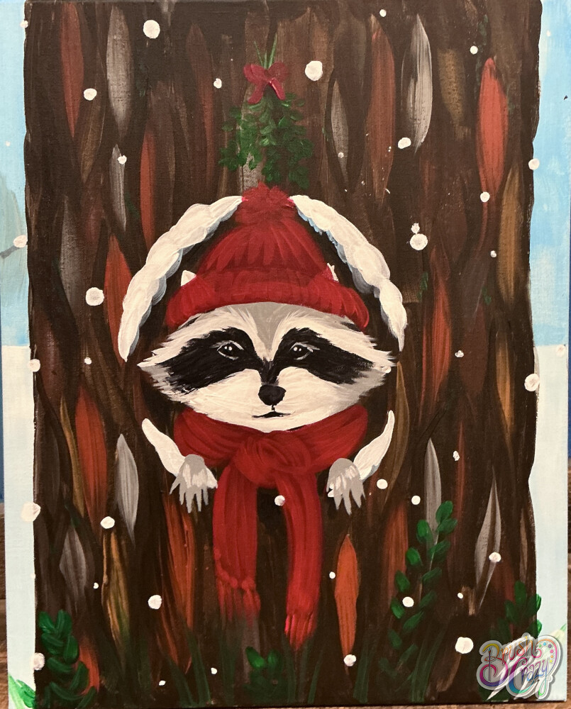 #1362 - Simplified Cozy Raccoon