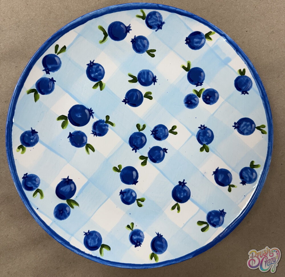 #1378 - Blueberry Plate