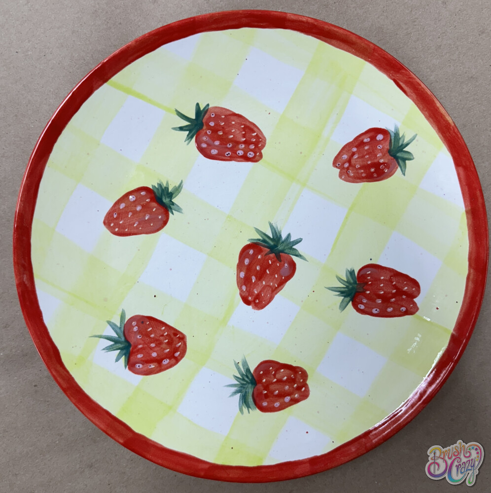 #1380 - Strawberry Plate