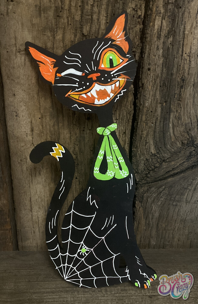 #1397 - Vintage Halloween Cat
