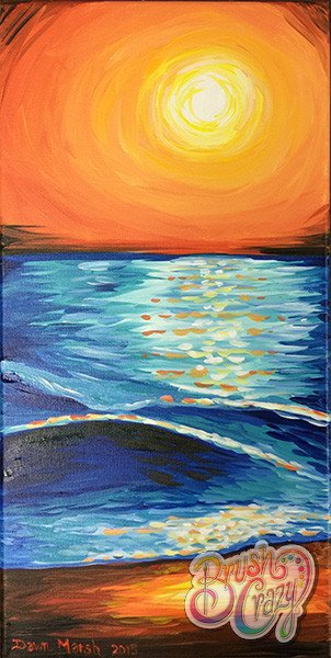 Ocean in Blue and Gold