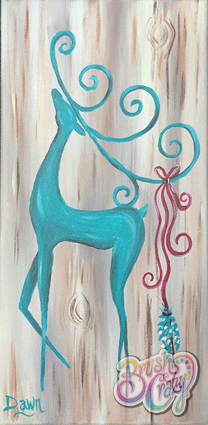 Prancer in Turquoise