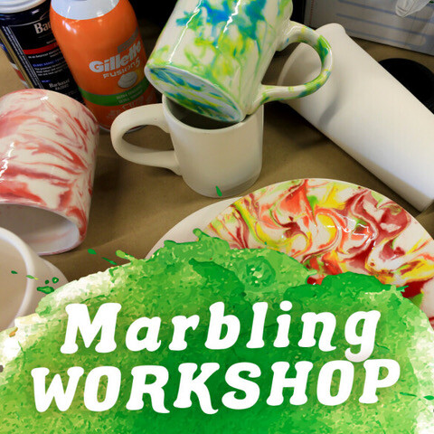 Shaving Cream Marbling Workshop
