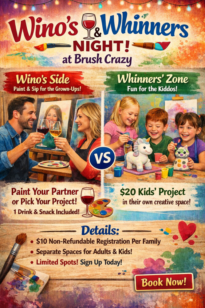 Wino's and Whinners Night