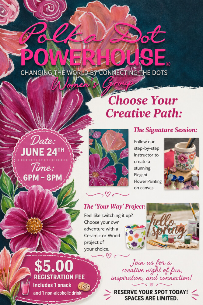 Polka Dot Powerhouse Womens Night