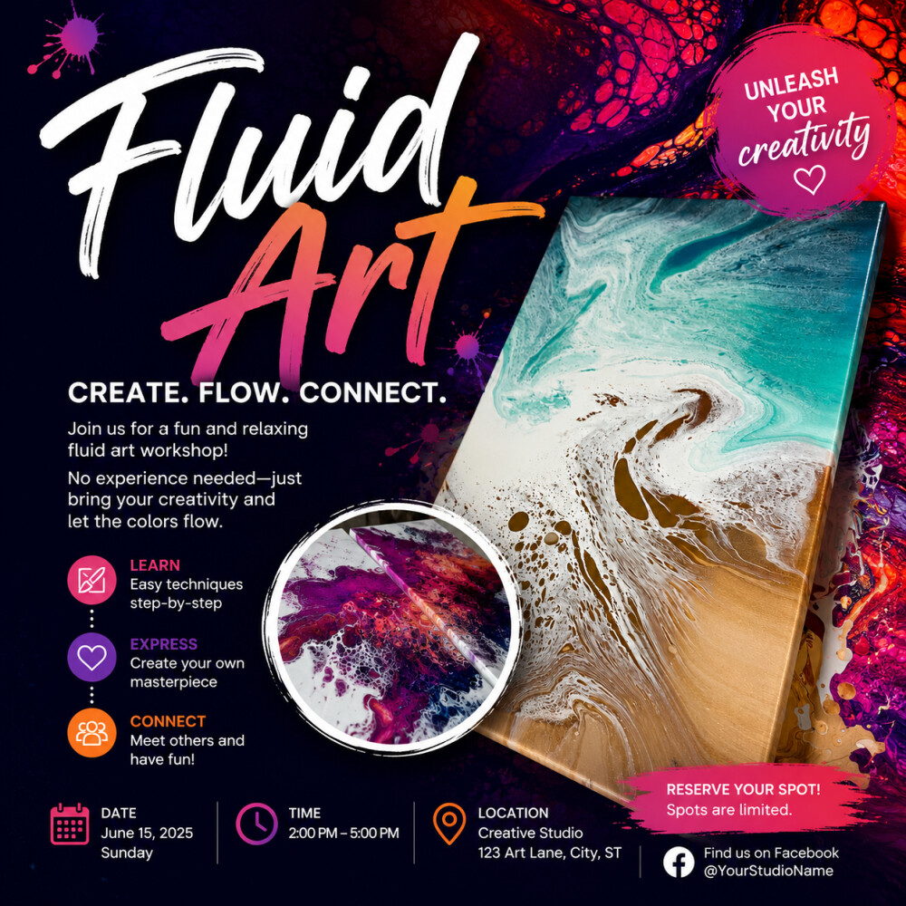Fluid Art Workshop