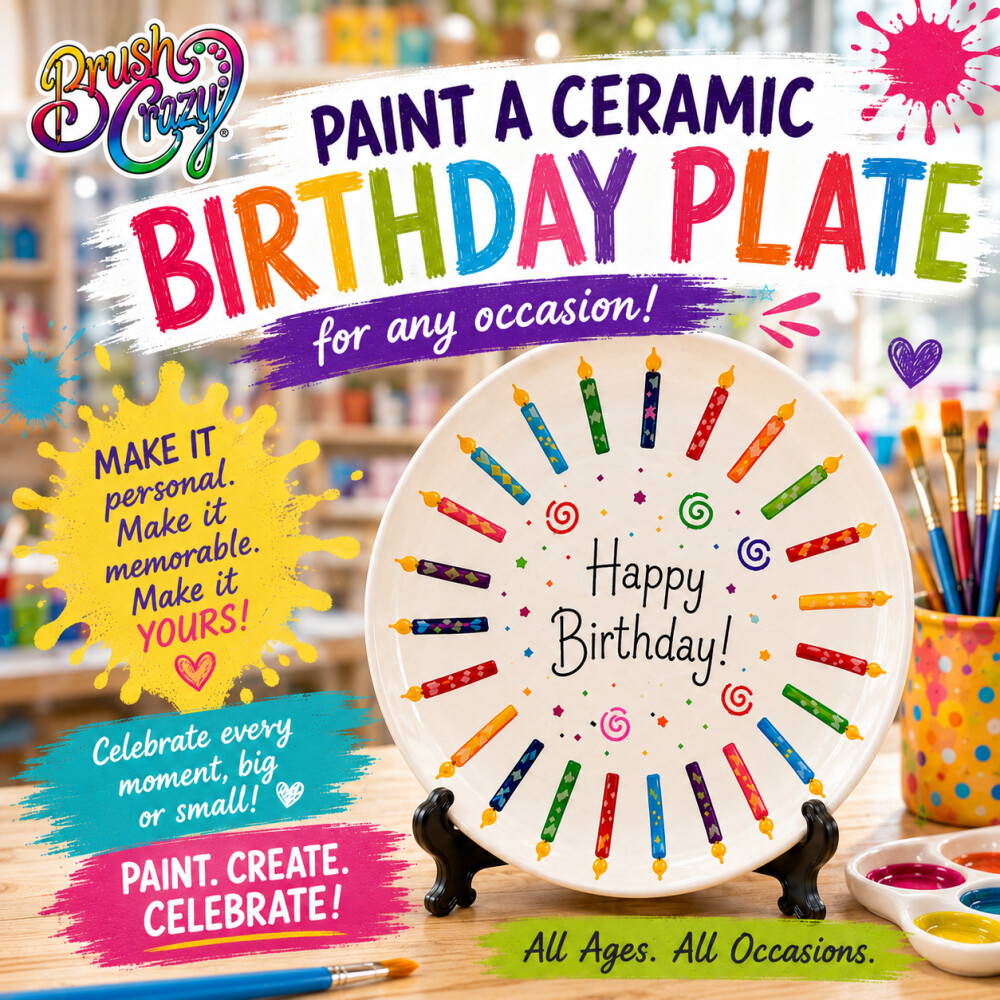 Birthday Plate Workshop