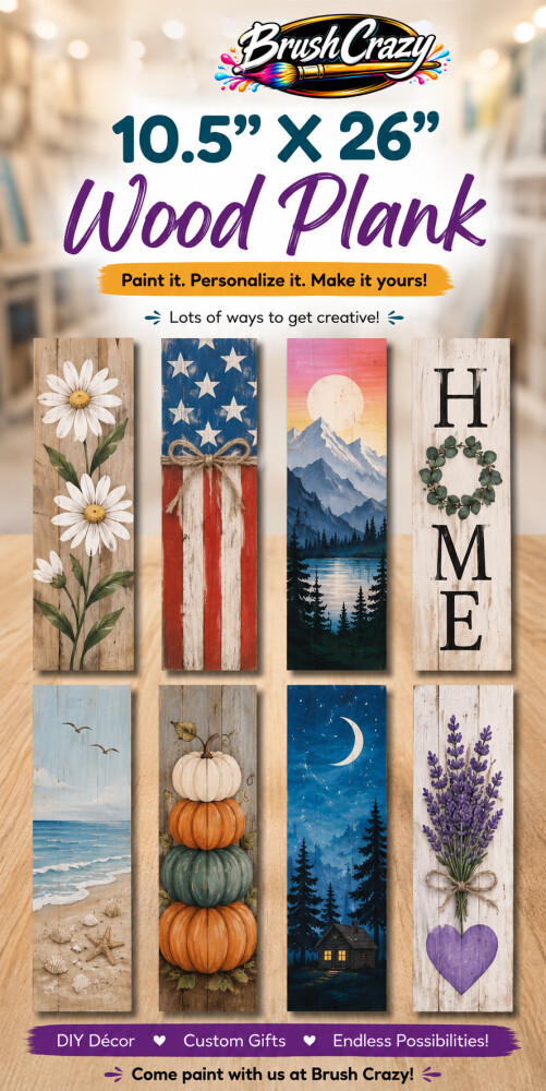 Wood Plank Ideas!