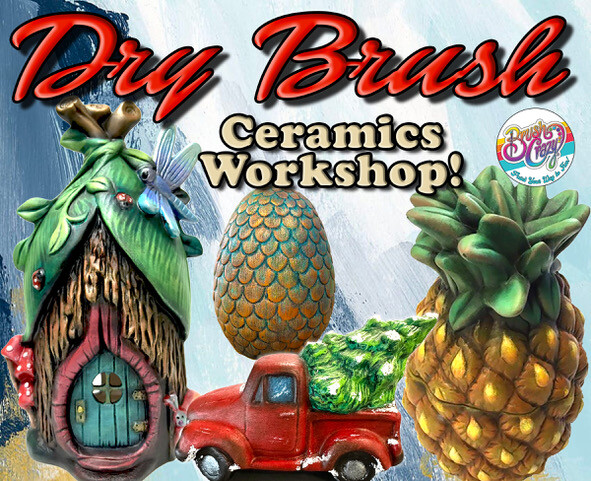 Dry Brush Ceramic Workshop