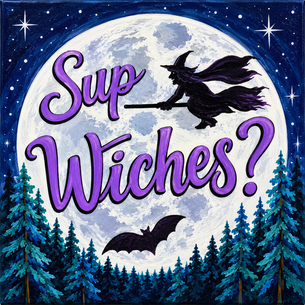 Sup Witches painting