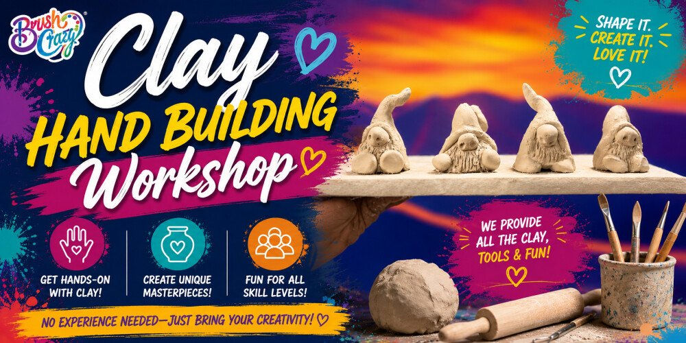 Handbuilding Clay Workshop