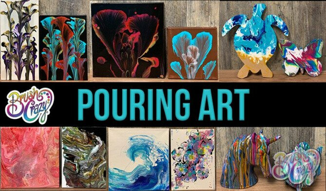 pouring art